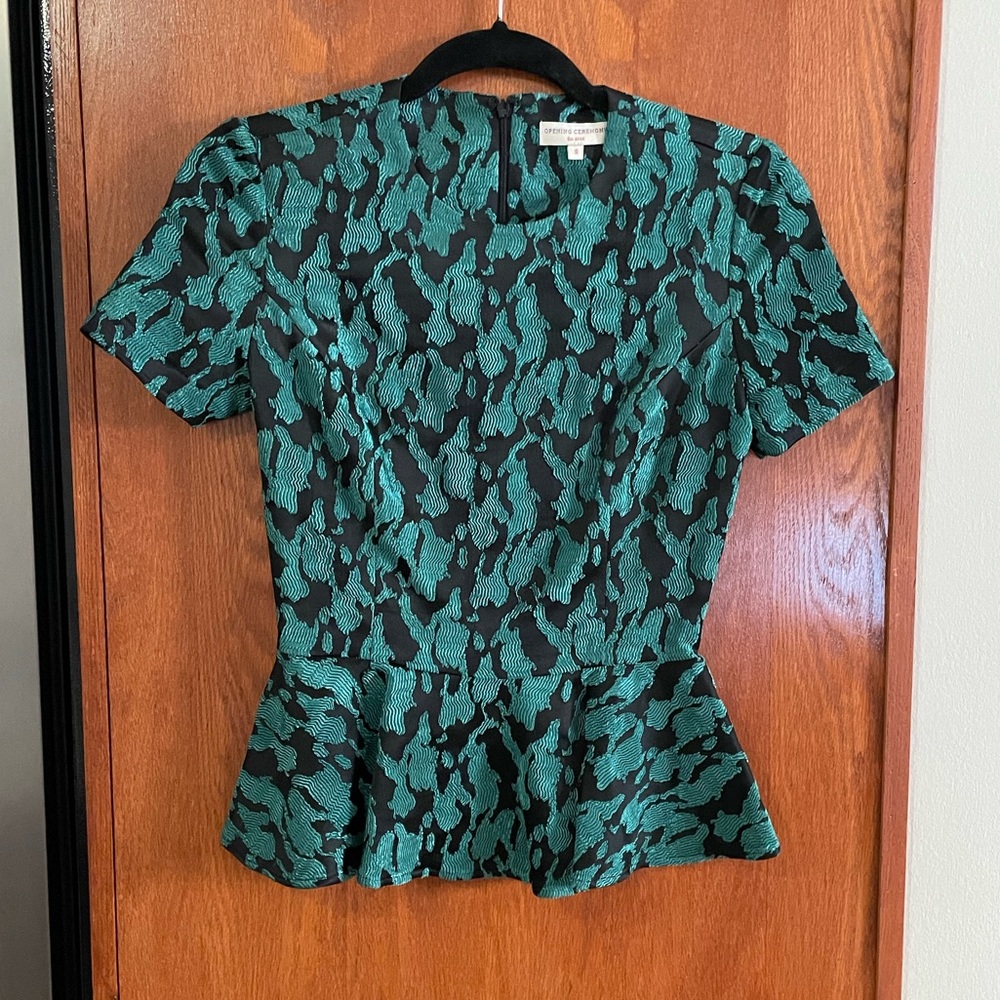 Brocade Peplum Top for a festive night!